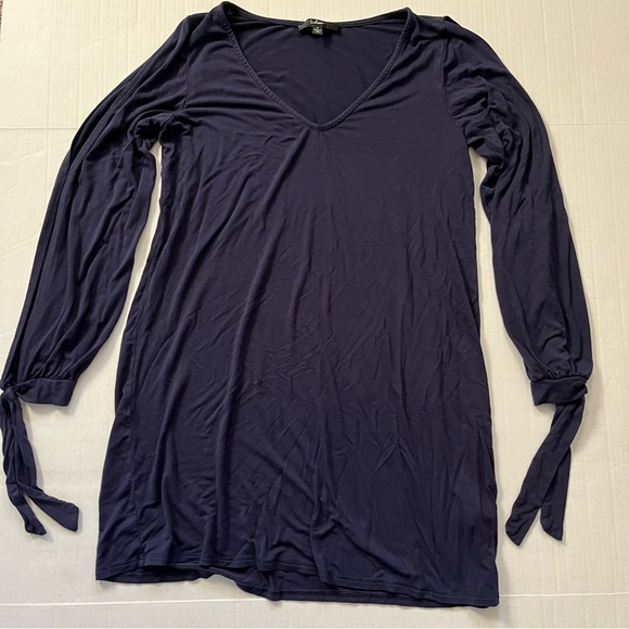 LULUS Glory of Love Navy Blue Shift Dress - Picture 3 of 4